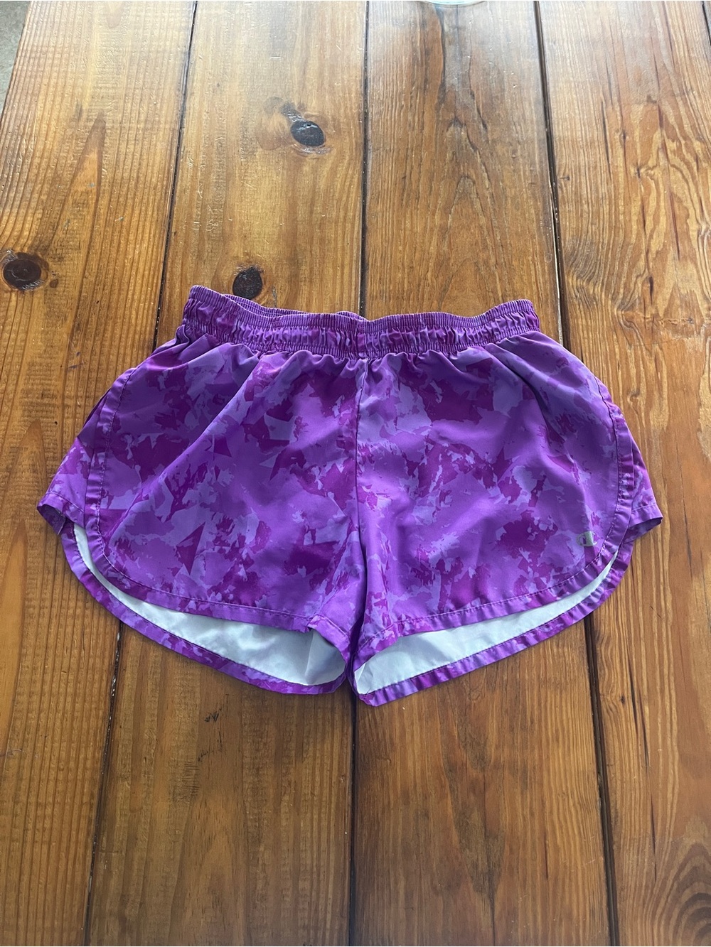 Purple Athletic Running Shorts